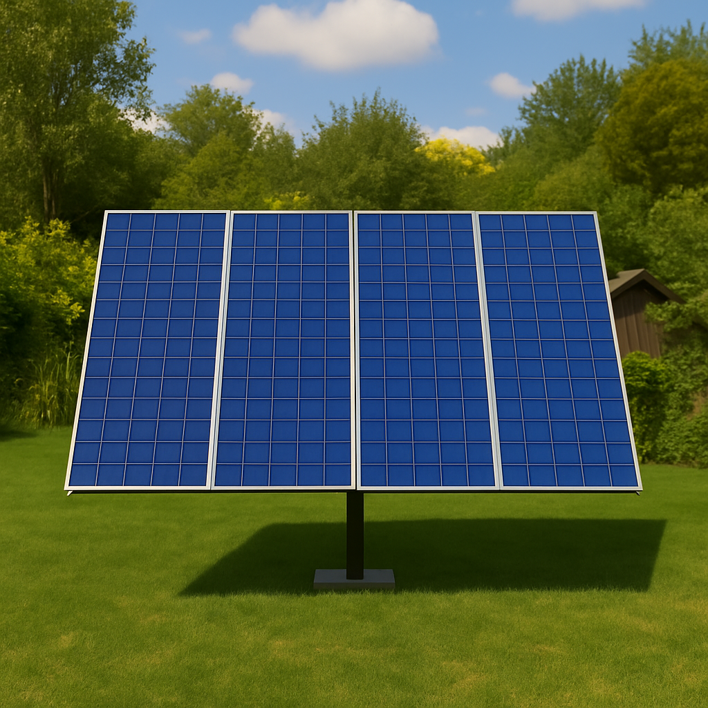Microcentrale solaire de jardin