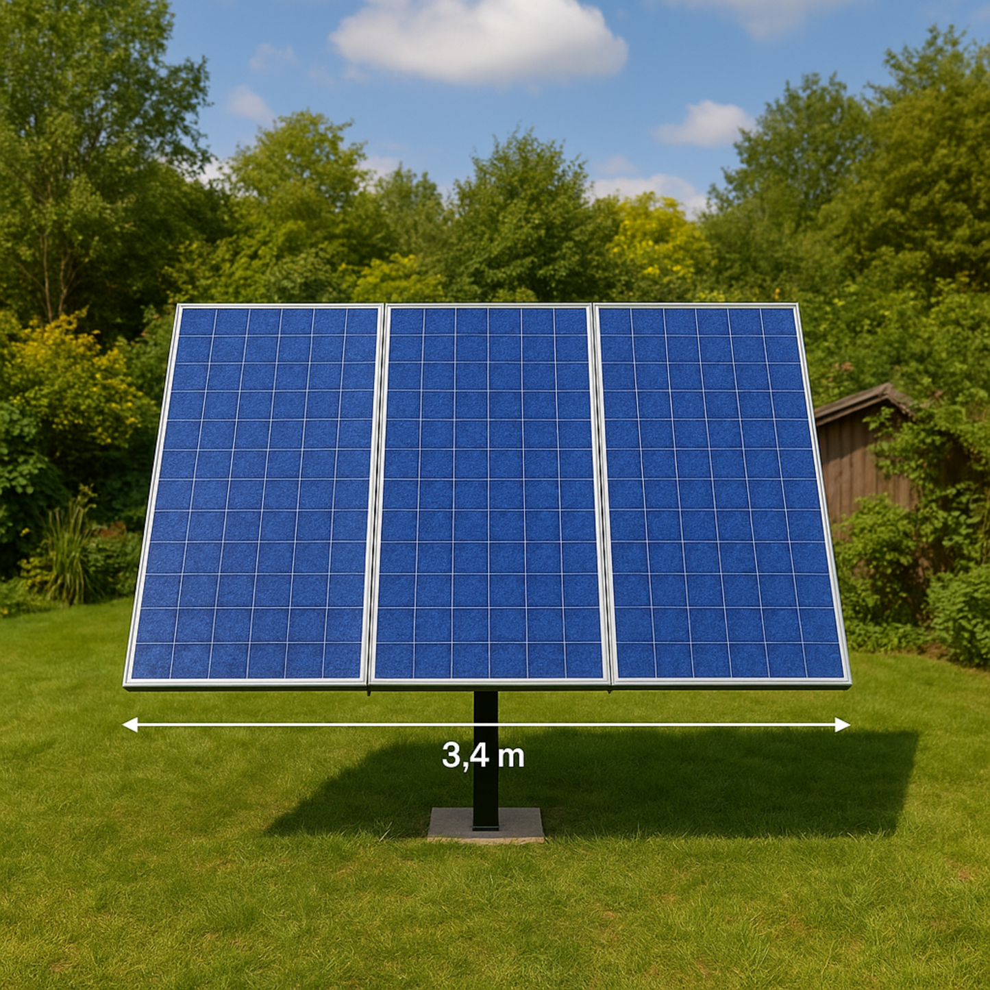 Microcentrale solaire de jardin